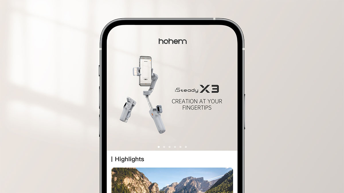 Bluetooth et application Hohem Joy