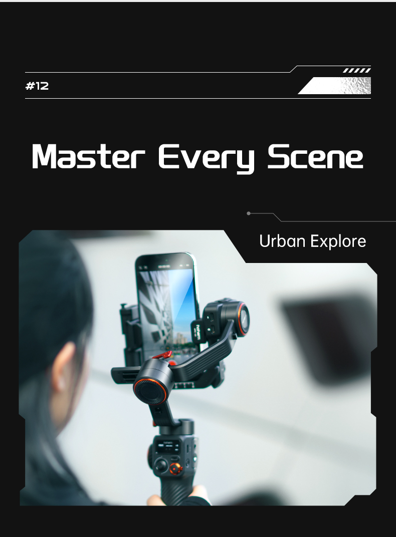 Hohem iSteady MT2 | All-In-One Gimbal for Phone and Camera
